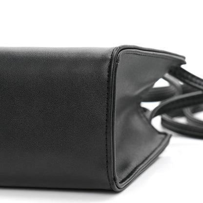 Telfar Vegan Leather Small Shopping Bag Black 9 of 9