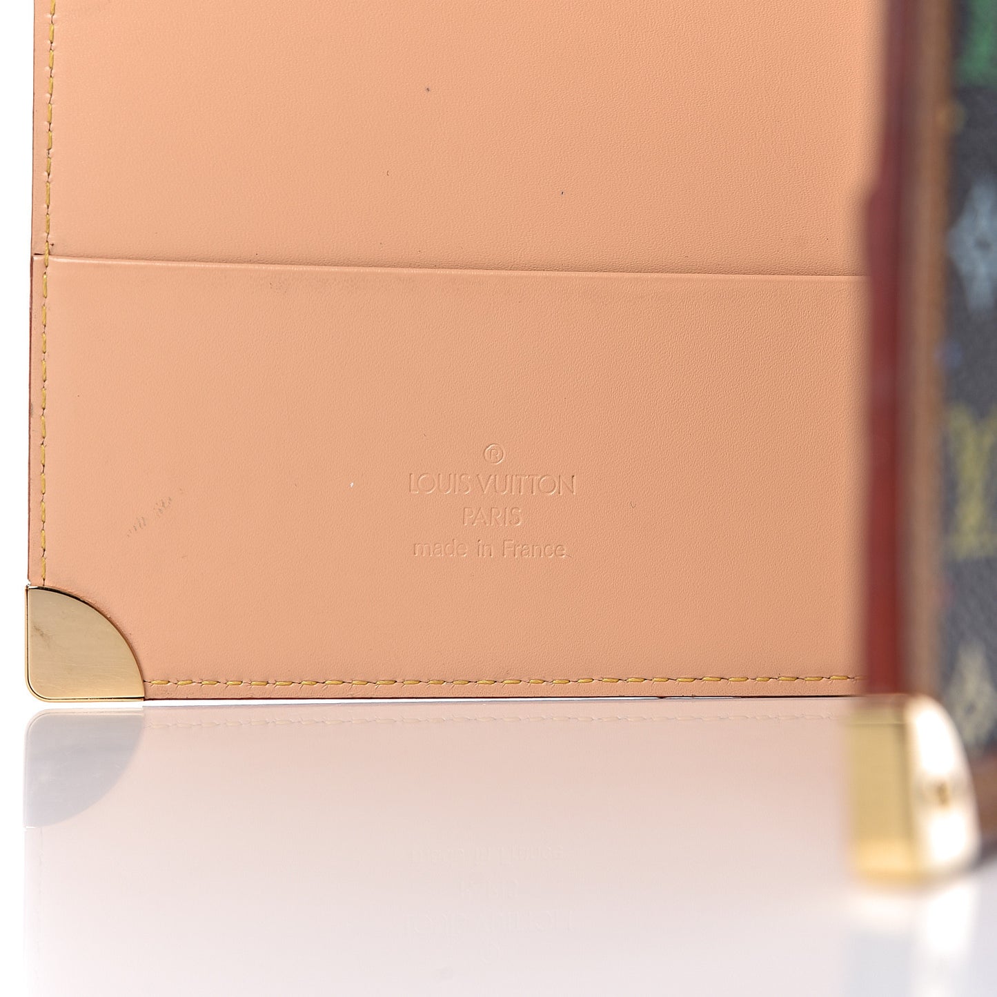 Monogram Multicolor Large Ring Agenda Black