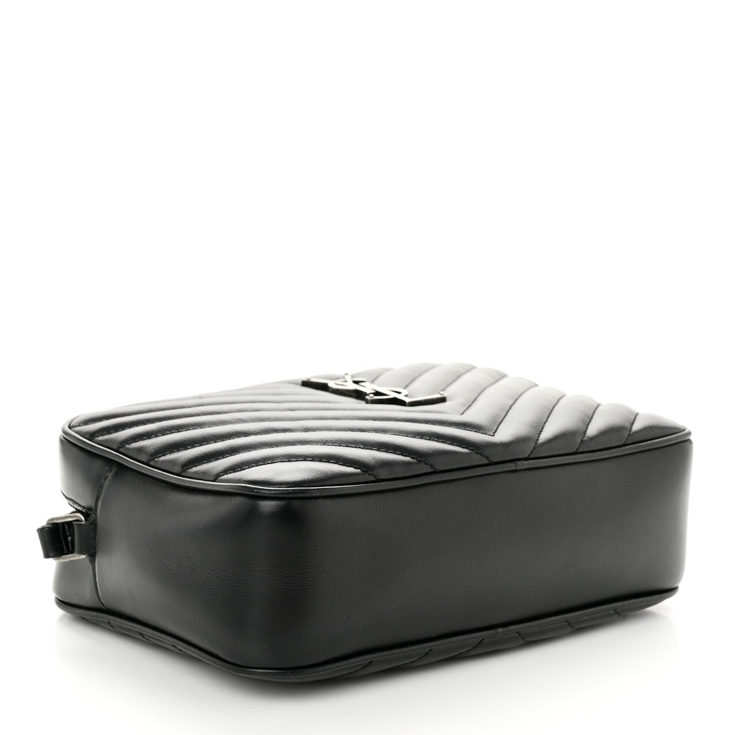 Calfskin Matelasse Monogram Lou Camera Bag Black