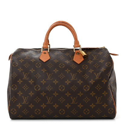 Louis Vuitton Monogram Speedy 35 1 of 15