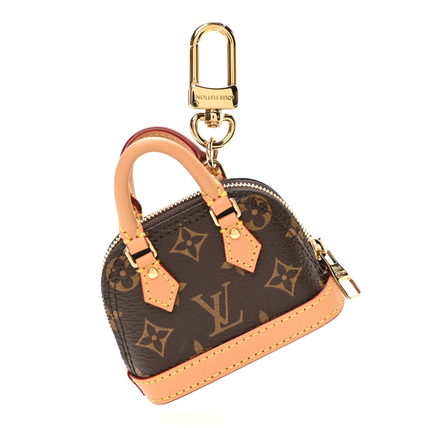 Monogram Micro Alma Bag Charm