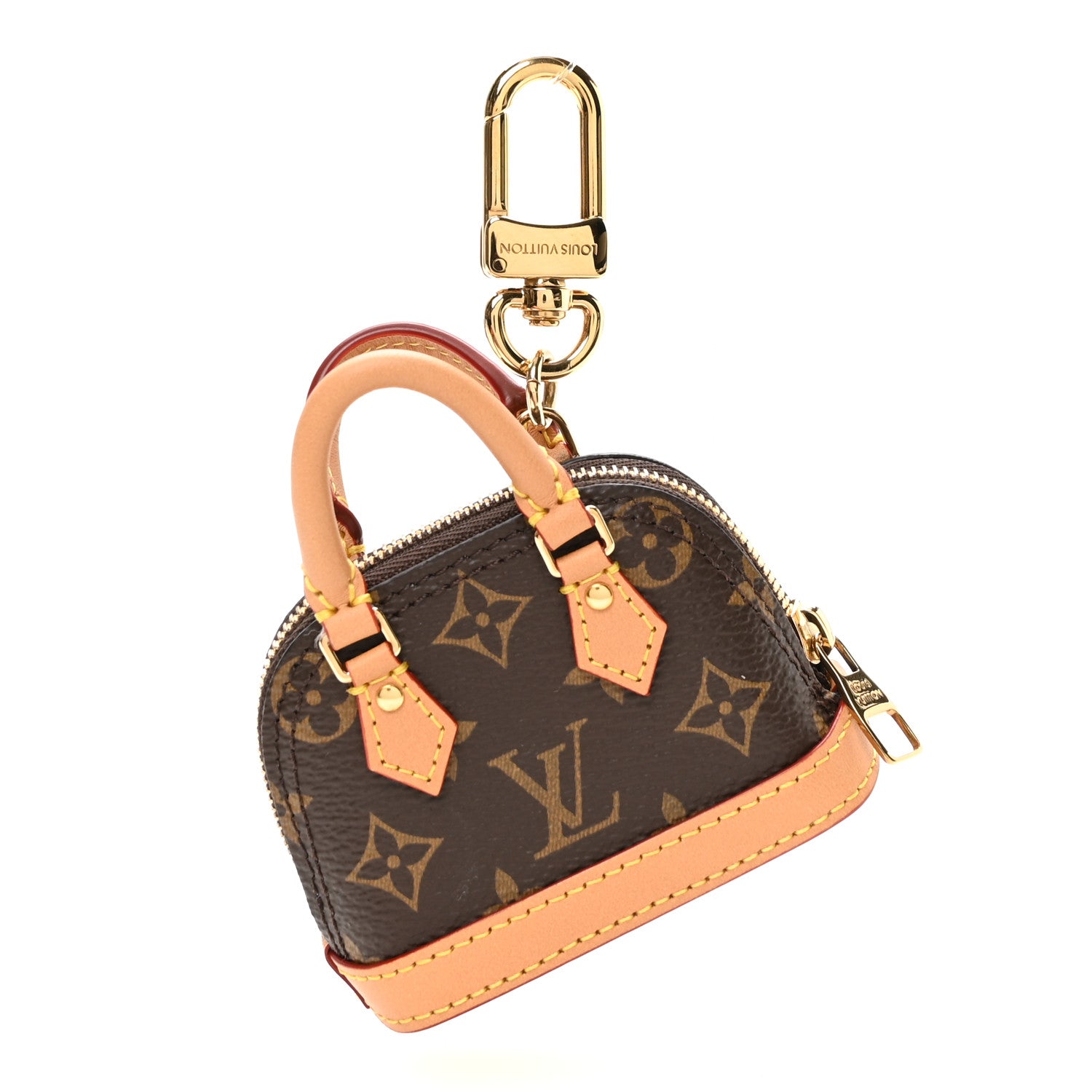 Louis Vuitton Monogram Micro Alma Bag Charm 1 of 4