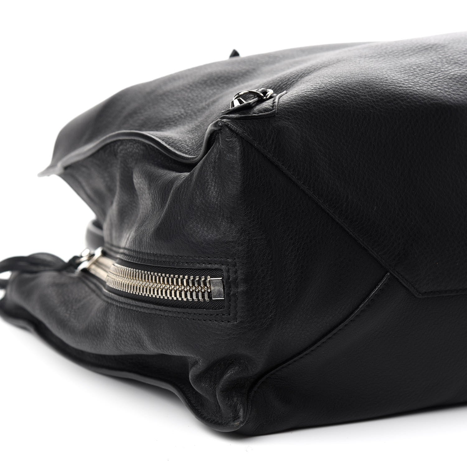 Balenciaga Supple Calfskin Papier A4 Zip Around Tote Black 5 of 8