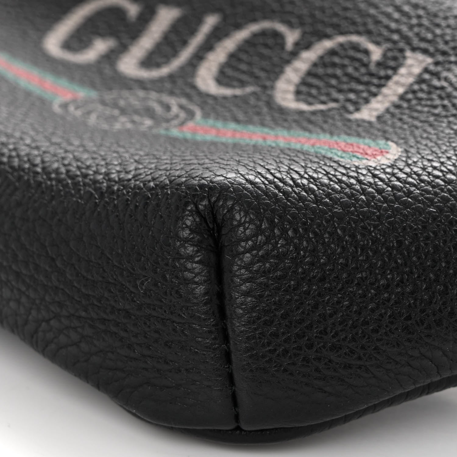 Gucci Grained Calfskin Small Logo Belt Bag Black 9 of 9