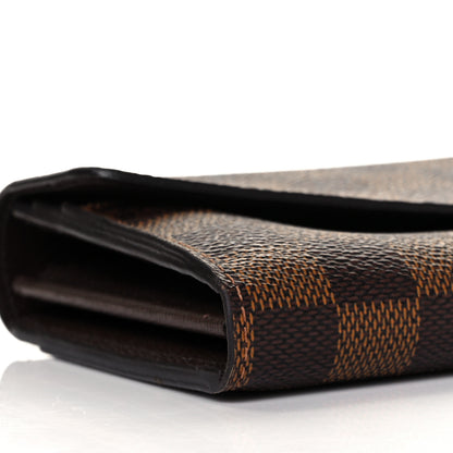 Louis Vuitton Damier Ebene Sarah Wallet NM 7 of 9