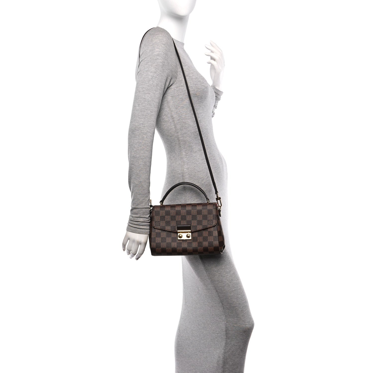 Louis Vuitton Damier Ebene Croisette 2 of 9