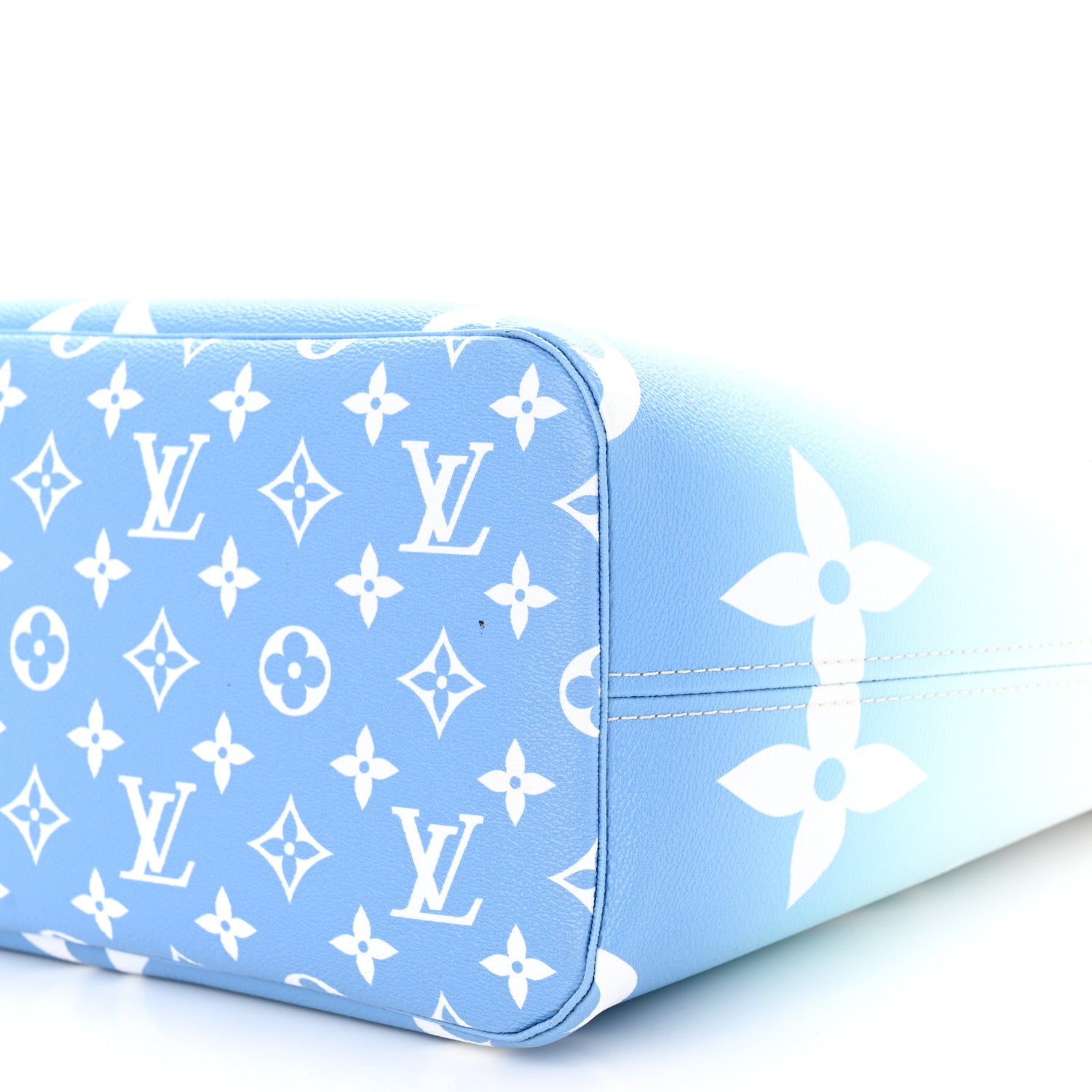 Louis Vuitton Monogram Giant By The Pool Neverfull MM Blue 10 of 12