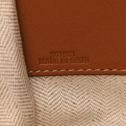 Loewe Calfskin Small Hammock Shoulder Bag Light Oat Tan 6 of 11