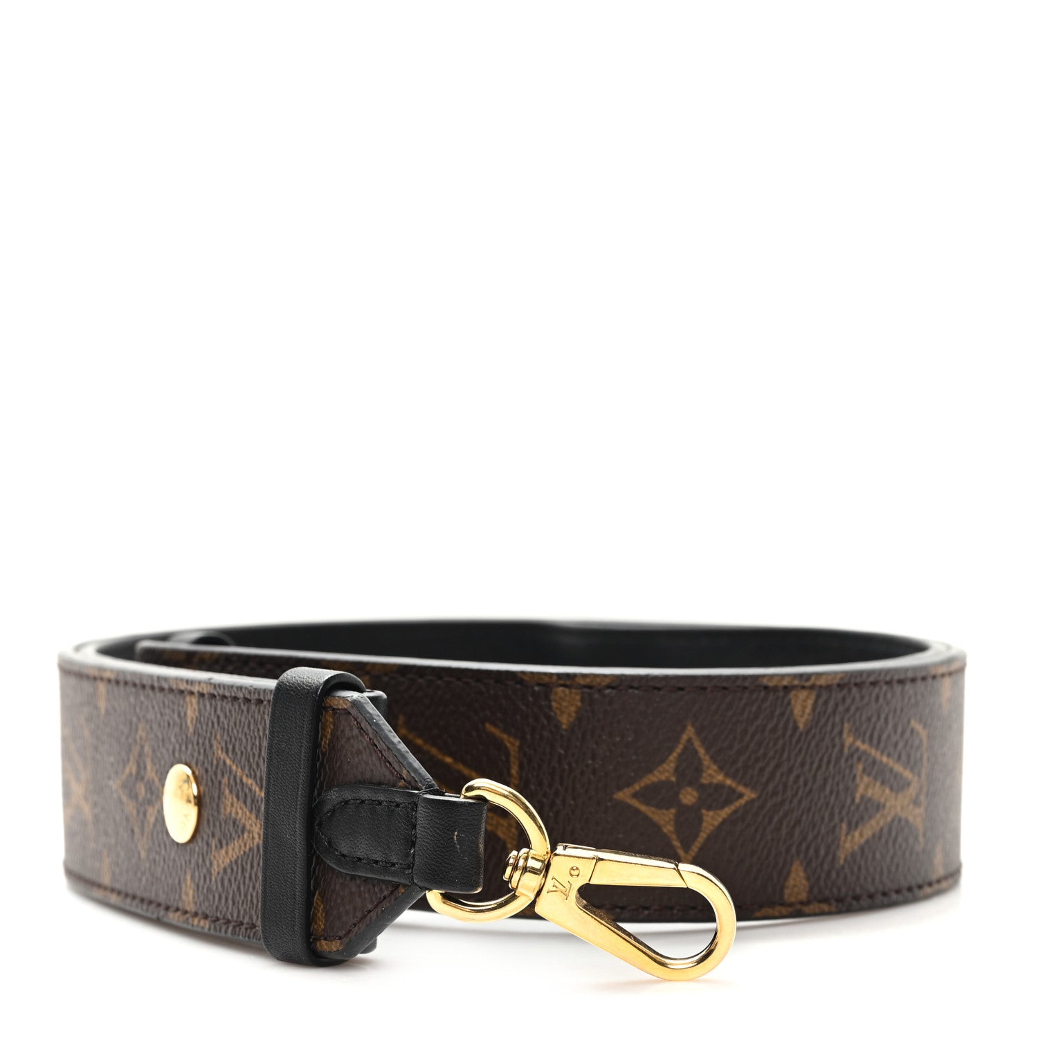 Louis Vuitton Monogram Adjustable Bandouliere Shoulder Strap Black 1 of 2