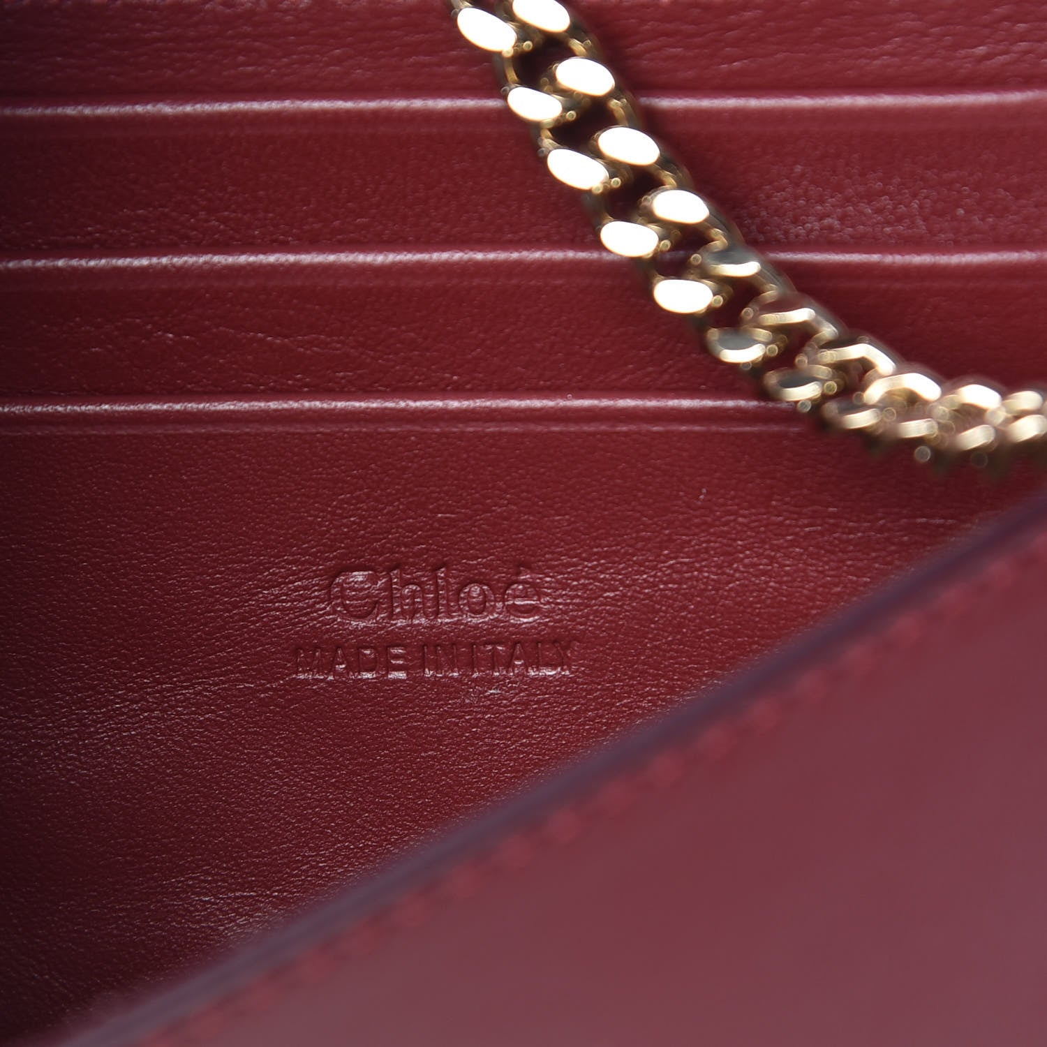 Chloe Suede Calfskin Mini Faye Shoulder Bag Plum Purple 6 of 9