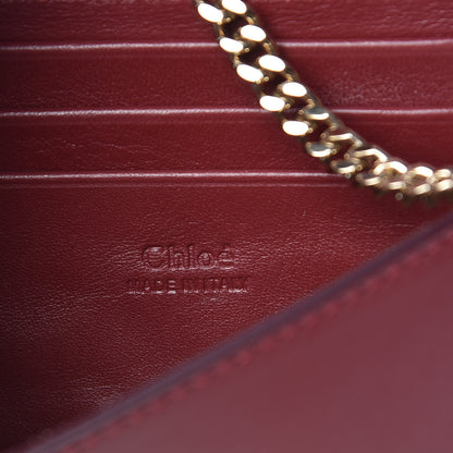 Chloe Suede Calfskin Mini Faye Shoulder Bag Plum Purple 6 of 9