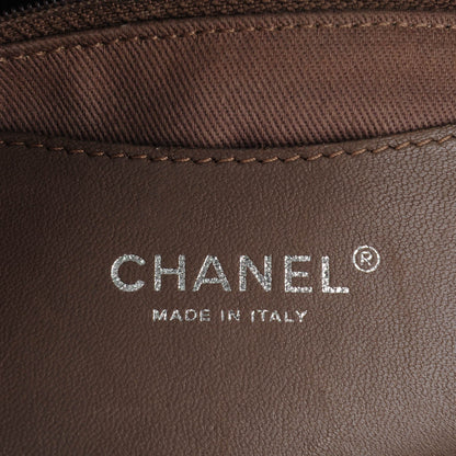 Chanel Patent Quilted Large Just Mademoiselle Bowling Bag Grey 6 of 11