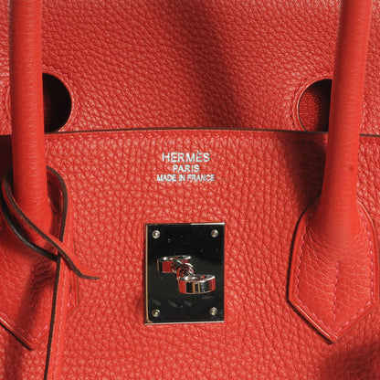 Hermes Togo Birkin 35 Geranium 9 of 10