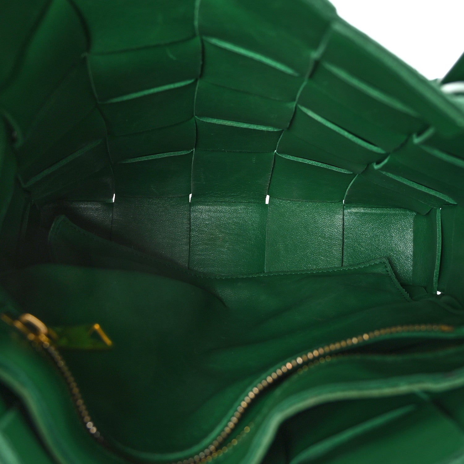 Bottega Veneta Lambskin Maxi Intrecciato Cassette Messenger Racing Green 5 of 9