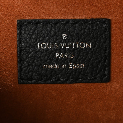 Louis Vuitton Grained Calfskin Low Key Hobo MM Black 7 of 10