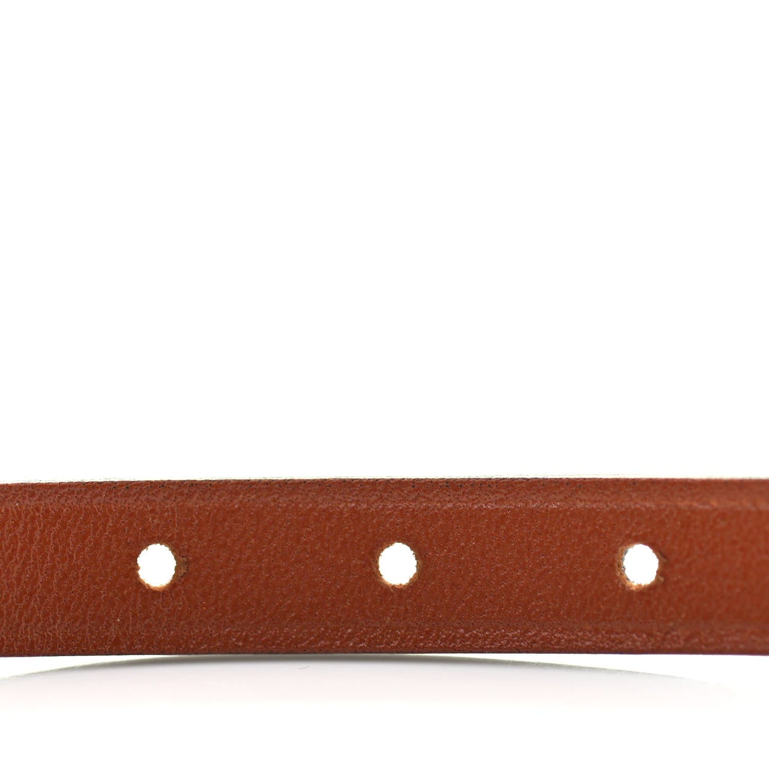 Hermes Chamonix Tadelakt Behapi Double Tour Reversible Bracelet T1 Black Fauve 5 of 7