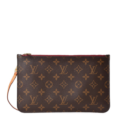 Louis Vuitton Monogram Neverfull MM GM Pochette Pivoine 1 of 7