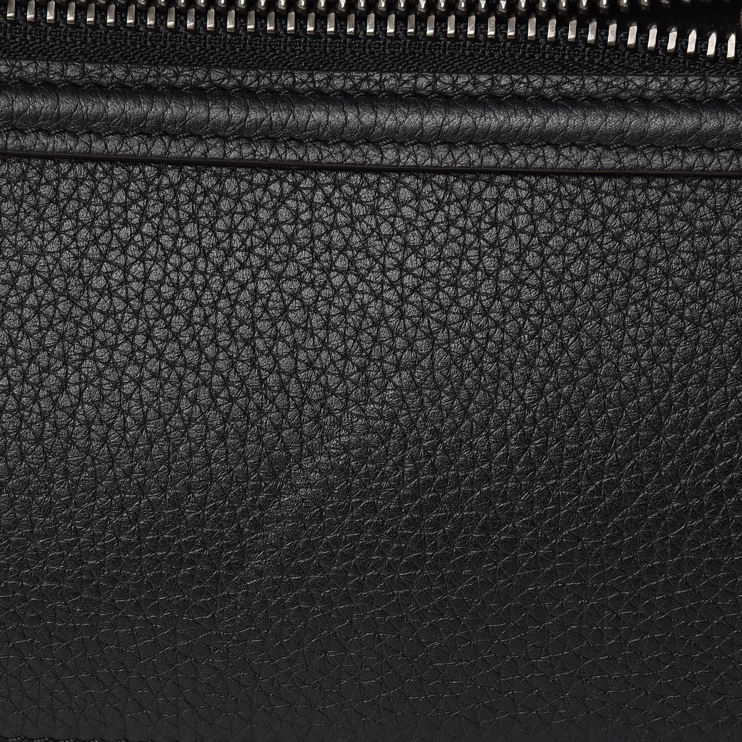 Drummed Calfskin Mini Luggage Black