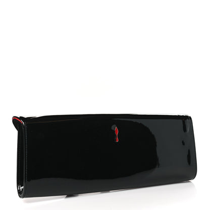 Christian Louboutin Patent Pigalle Clutch Black 3 of 9