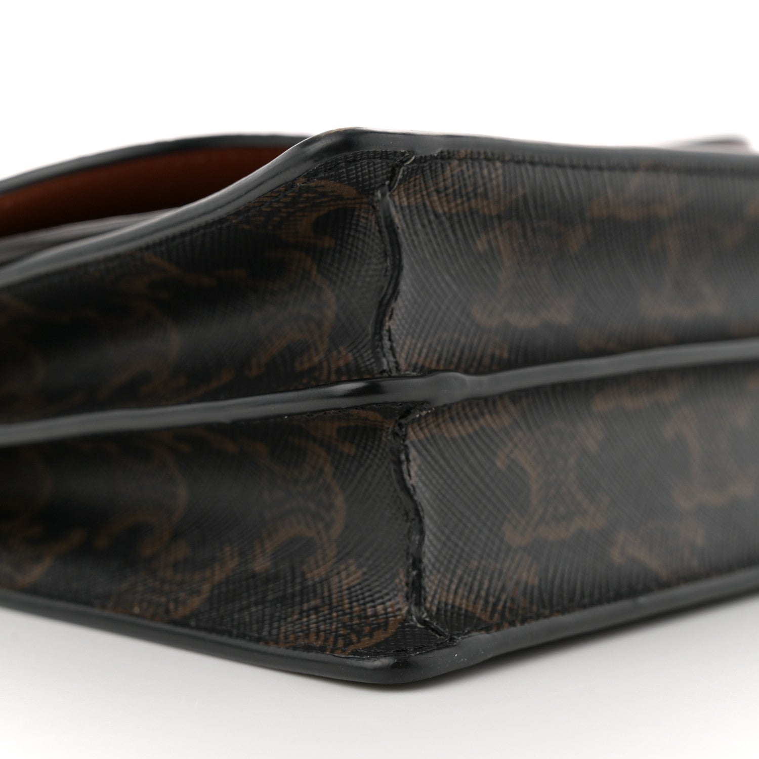 Celine Triomphe Canvas Lambskin Wallet On Strap Tan 8 of 12