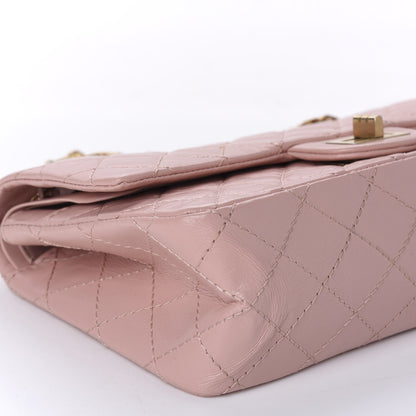 Chanel Aged Calfskin Quilted 2.55 Reissue 225 Flap Pink 7 of 11