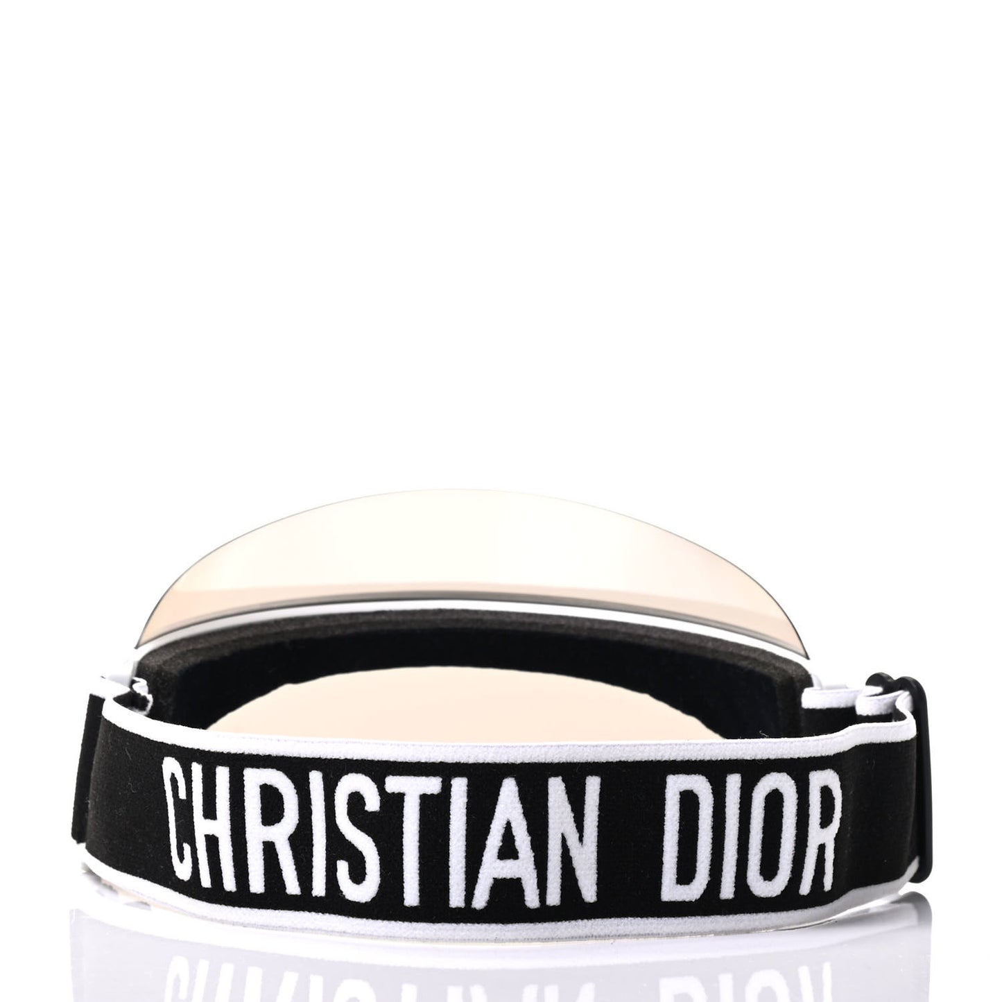 Mirrored DiorClub1 Sun Visor Black