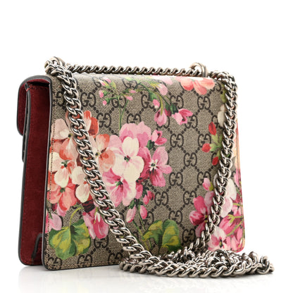 Gucci GG Supreme Monogram Blooms Mini Dionysus Shoulder Bag Beige Multicolor Dry Rose 3 of 11