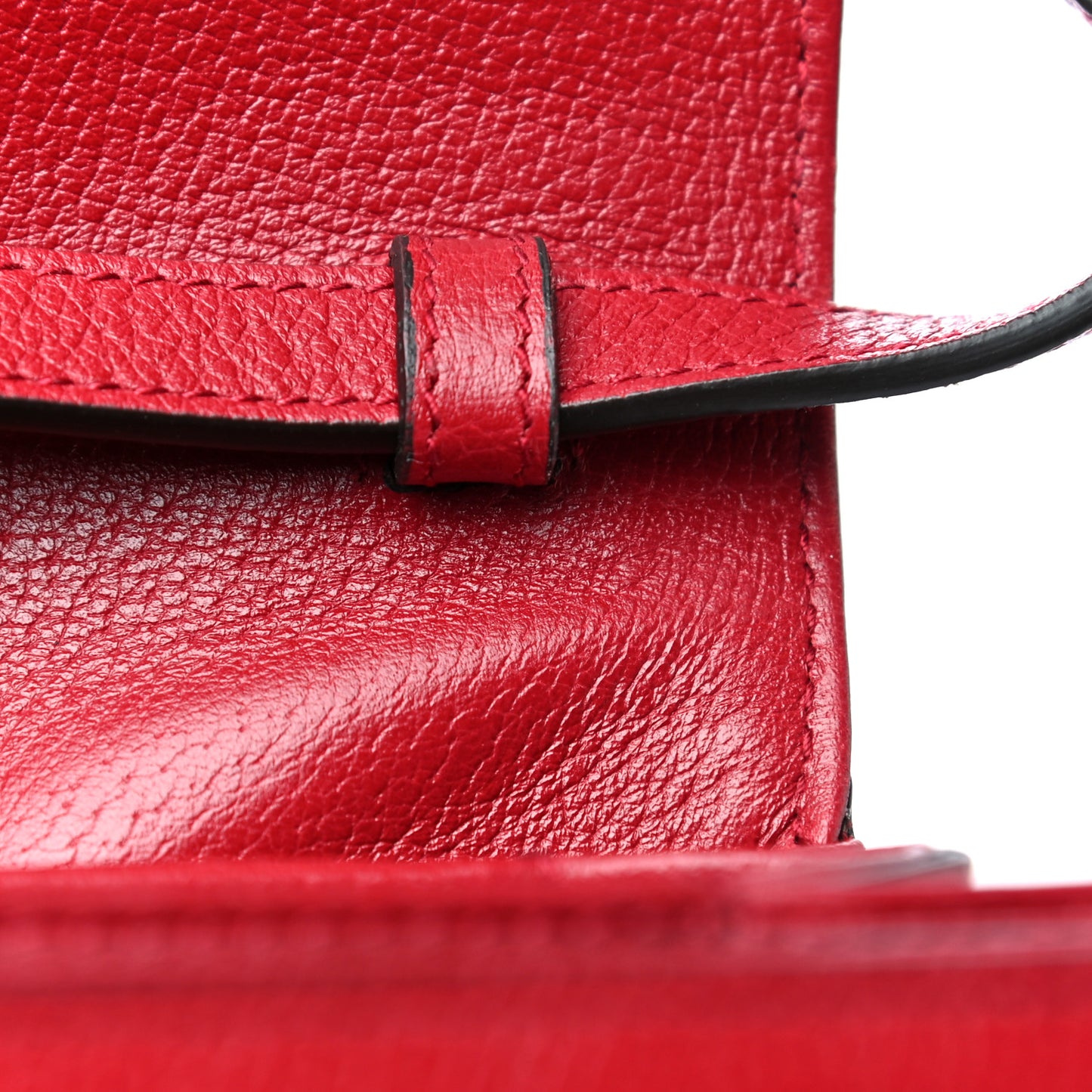 GG Supreme Monogram Medium Queen Margaret Shoulder Bag Red