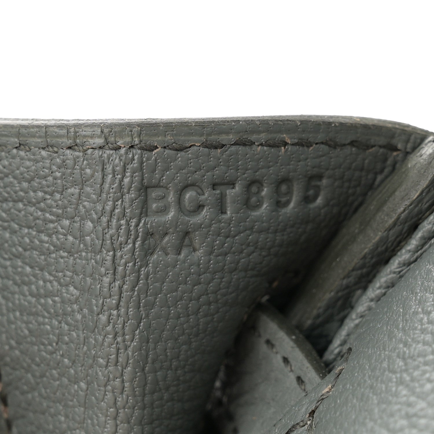 Hermes Togo Birkin 25 Vert Amande 7 of 11
