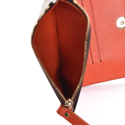 Louis Vuitton Monogram Compact Adele Wallet Piment 6 of 9