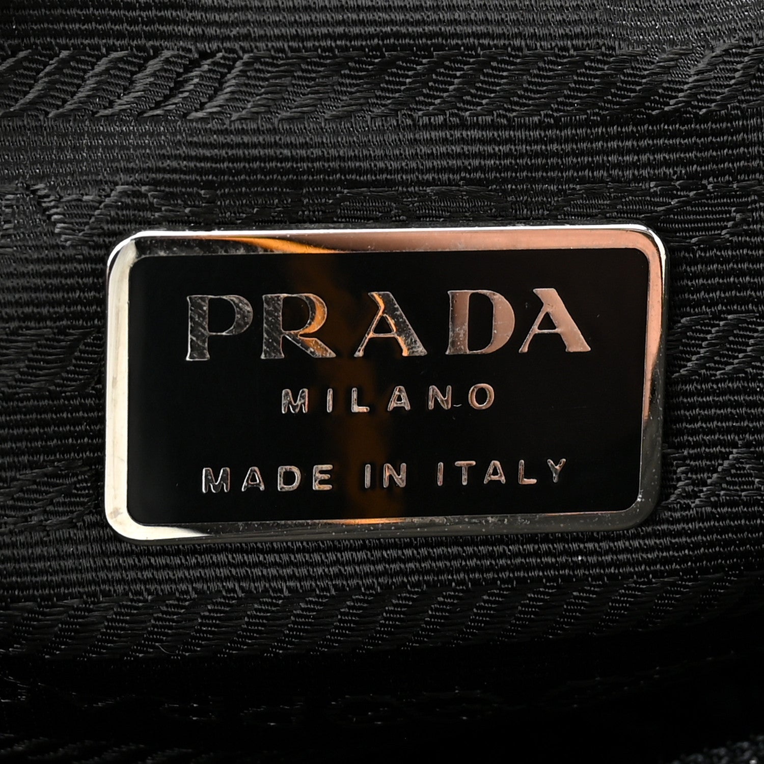 Prada Tessuto Nylon Shopping Tote Black 6 of 9