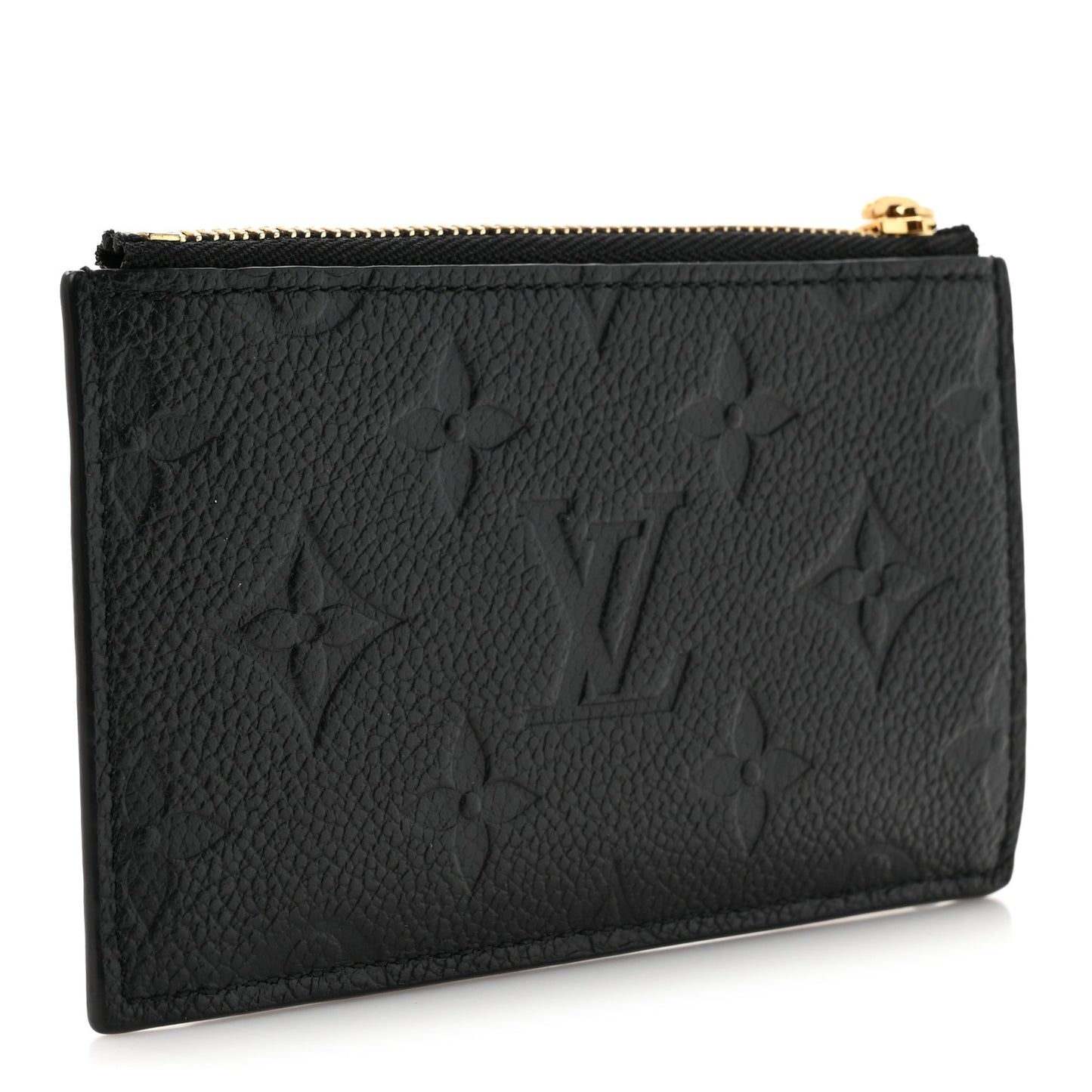 Empreinte Zipper Card Holder Black