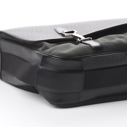 Louis Vuitton Taiga Dersou Messenger Bag Ardoise 5 of 8