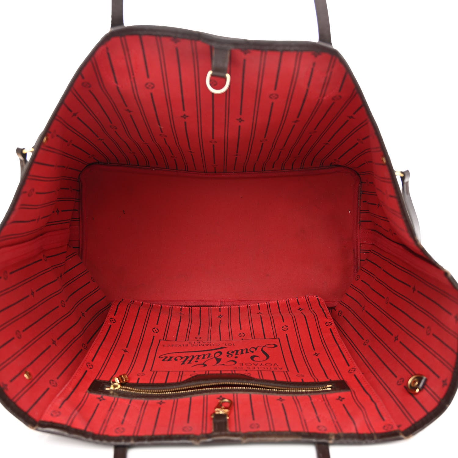 Louis Vuitton Damier Ebene Neverfull GM 4 of 16