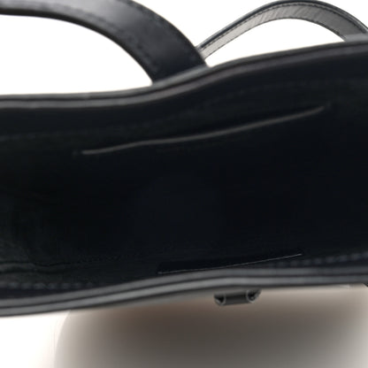 Saint Laurent Smooth Calfskin Mini Le 5 A 7 Vertical Hobo Black 5 of 9