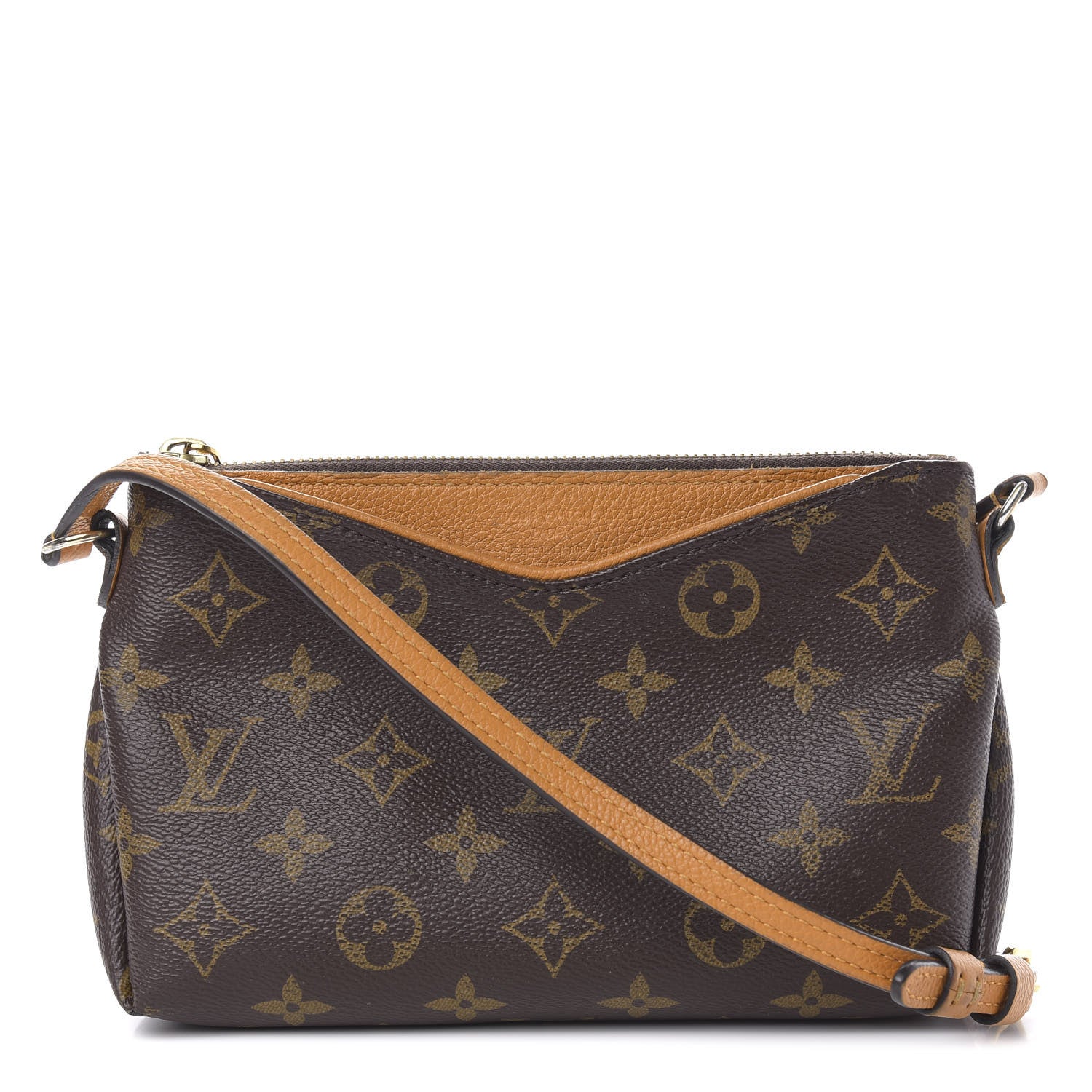 Louis Vuitton Monogram Pallas Crossbody Safran 1 of 10
