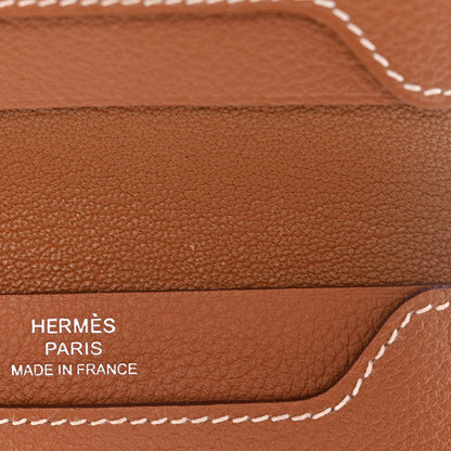 Hermes Evercolor RMS Card Holder Gold 8 of 9