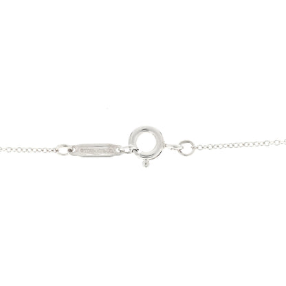 Tiffany Sterling Silver Notes Round Pendant Necklace 3 of 5
