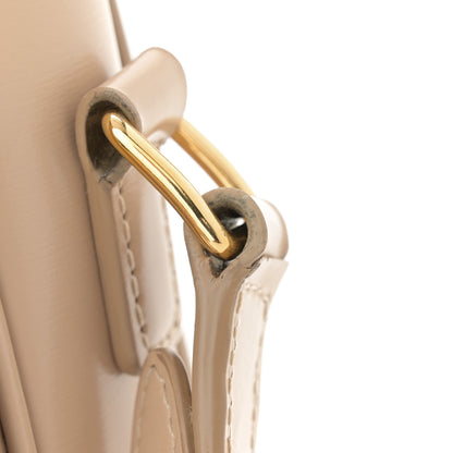 Celine Shiny Calfskin Teen Triomphe Nude 15 of 17