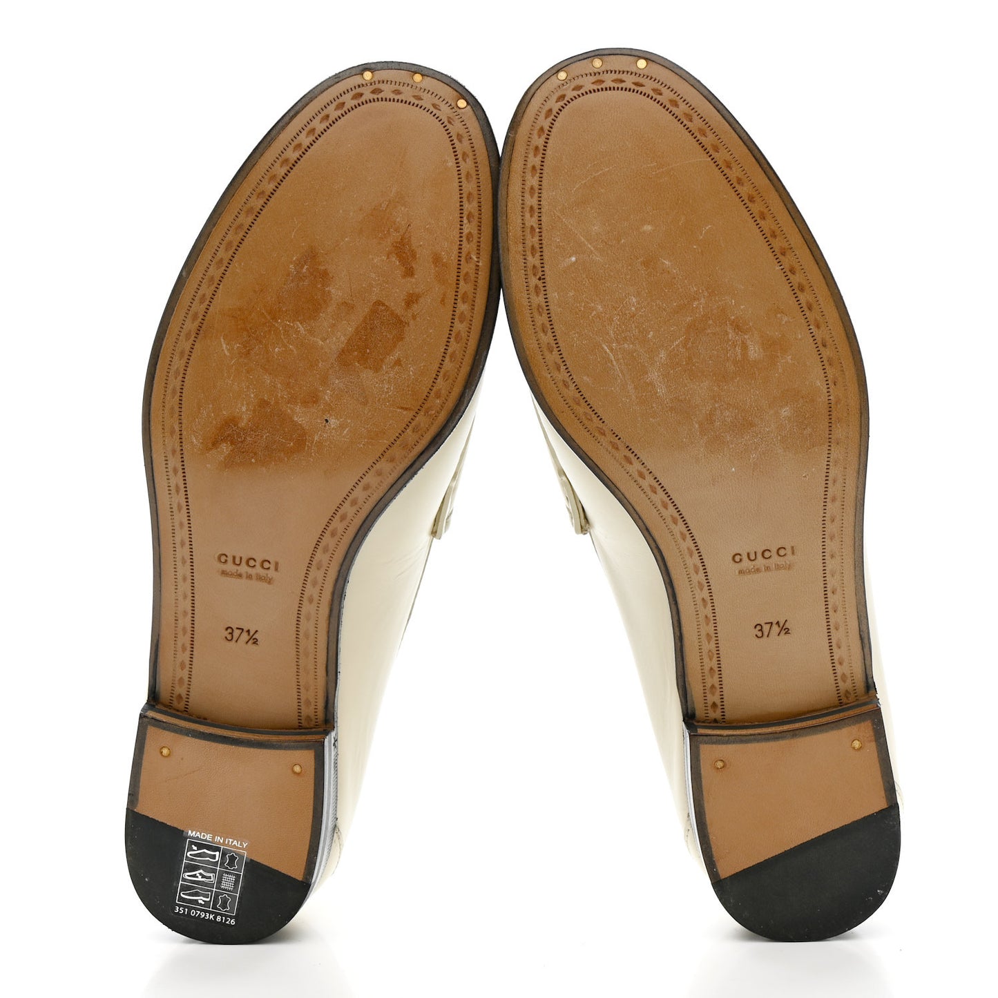 Betis Glamour Calfskin Womens 1953 Horsebit Loafers 37.5 Mystic White