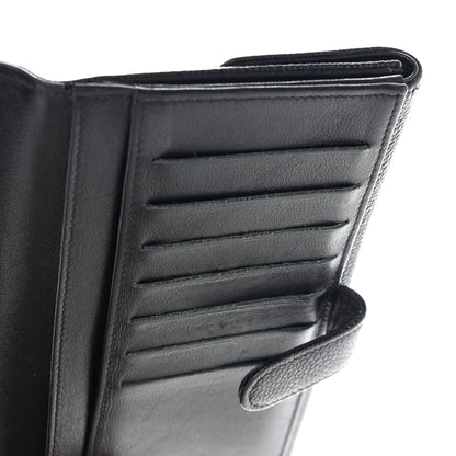 Chanel Caviar Timeless CC French Long Wallet Black 18 of 19