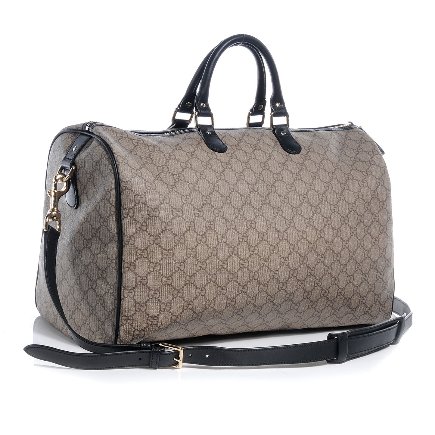 GG Plus Monogram Large Italy GG Flag Unicef Duffle Beige