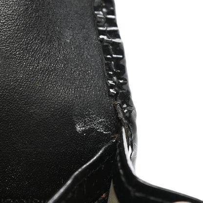 Burberry Supernova Check Penrose Continental Wallet Black 9 of 10