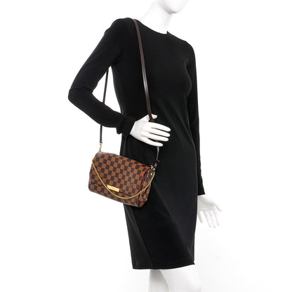 Louis Vuitton Damier Ebene Favorite MM 2 of 8