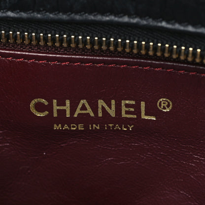 Chanel Aged Calfskin Quilted Large Reissue Camera Case Black 6 of 10