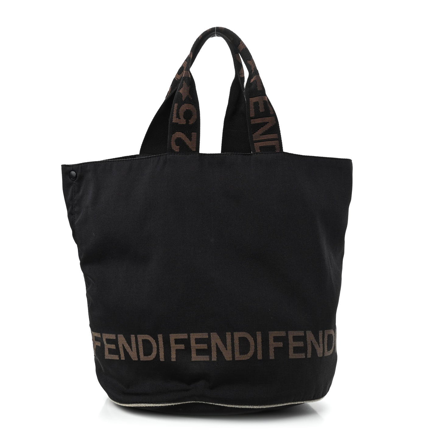 FF Canvas Bucket Bag Black