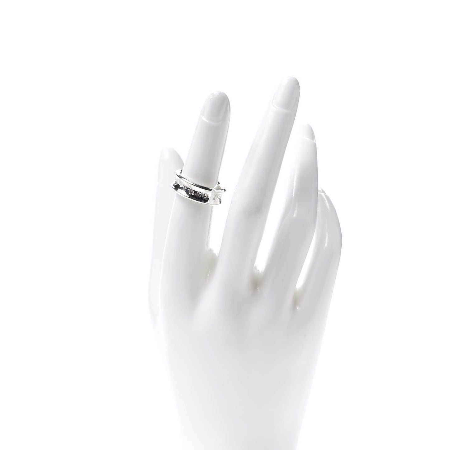 Sterling Silver 1837 Band Ring 50 5.5