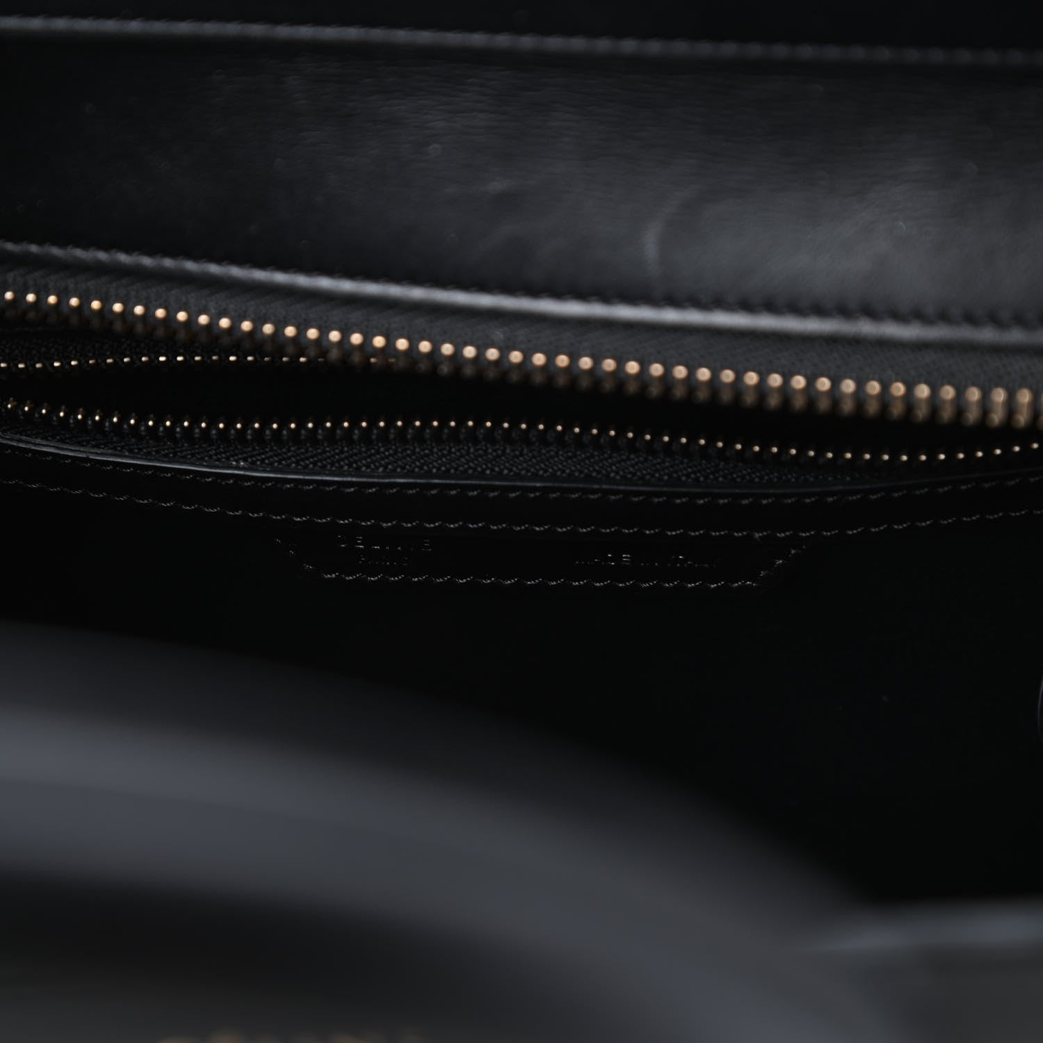 Celine Satin Calfskin Micro Tri-Color Luggage Seashell 8 of 9