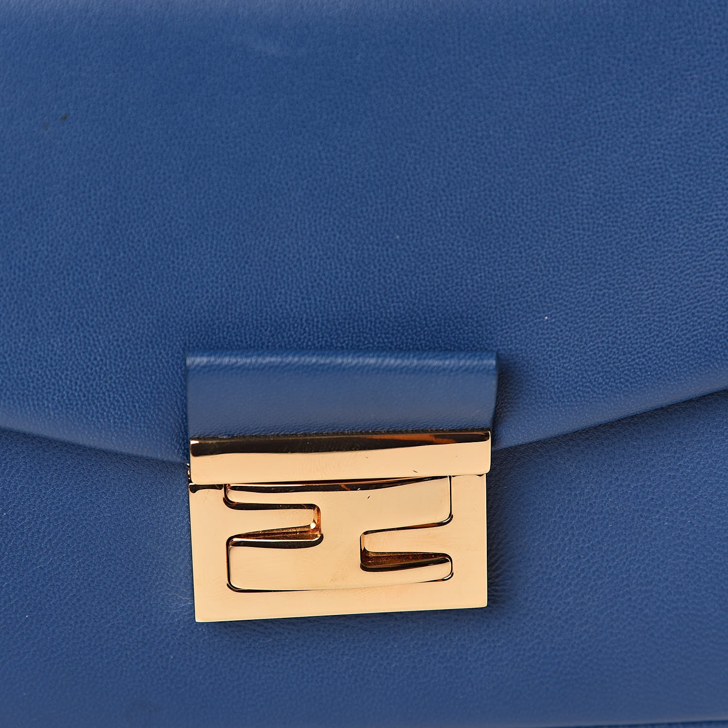 Fendi Nappa Be Baguette Crossbody Bag Iris 9 of 9
