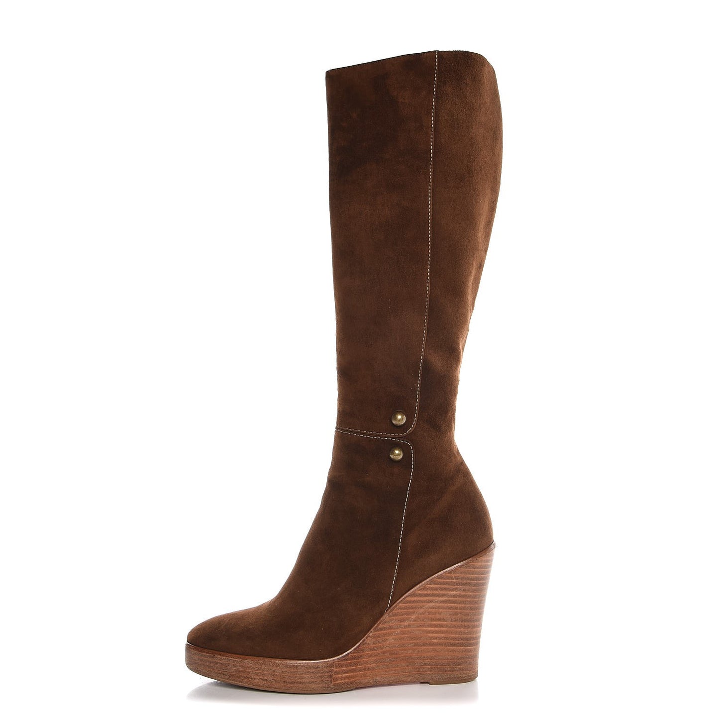 Suede Love Story Wedge Boots 37.5